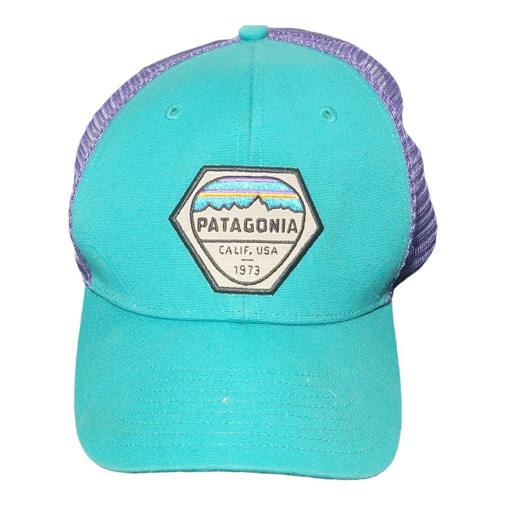 Patagonia Mens Adjustable Baseball Cap Hat Mesh‎